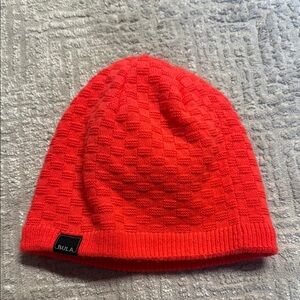 BULA Kids Neon pink Beanie for winter activities skiing snowboarding